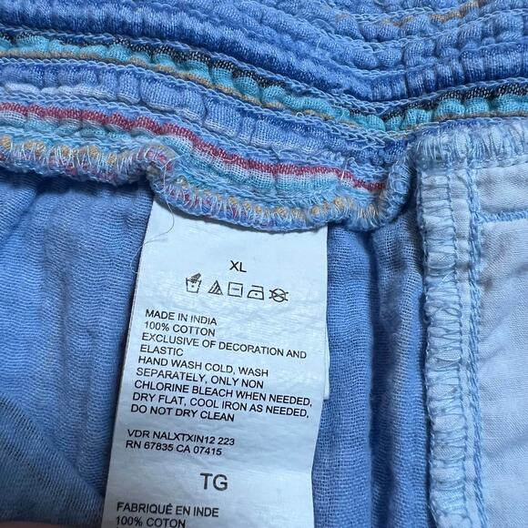 BUNDLE (2) H&M/Nautica Gauze Fabric Pull On Shorts Size X-Large *FLAW* - Picture 11 of 14